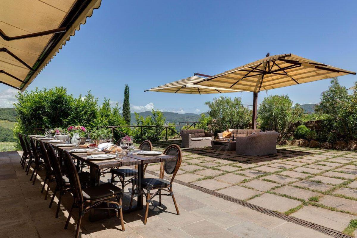 Villa Il Tinaio Panzano in Chianti Exterior foto